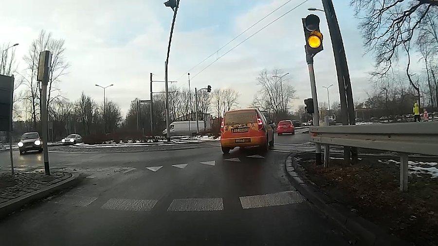 Na rondzie w Zabrzu