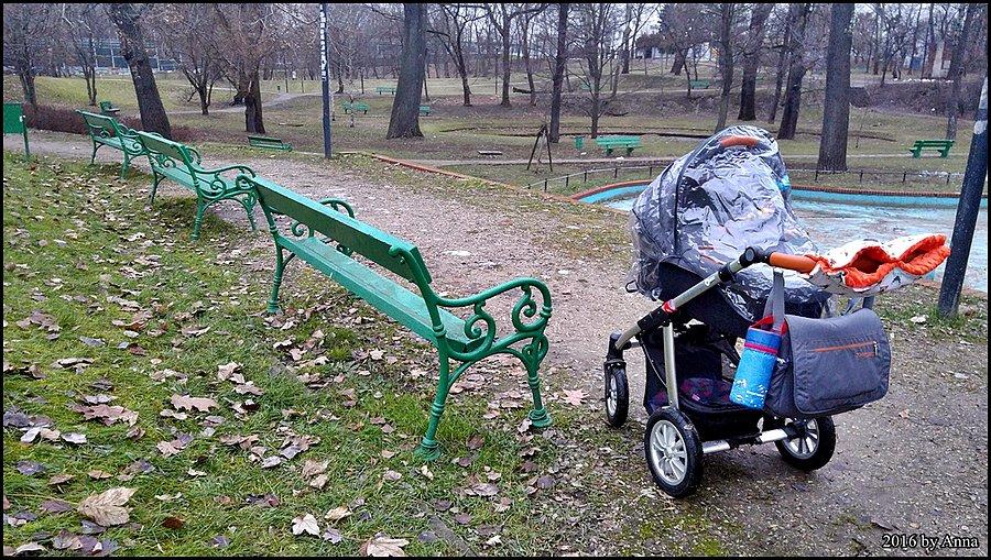 Park Kaskada i stylowe ławki