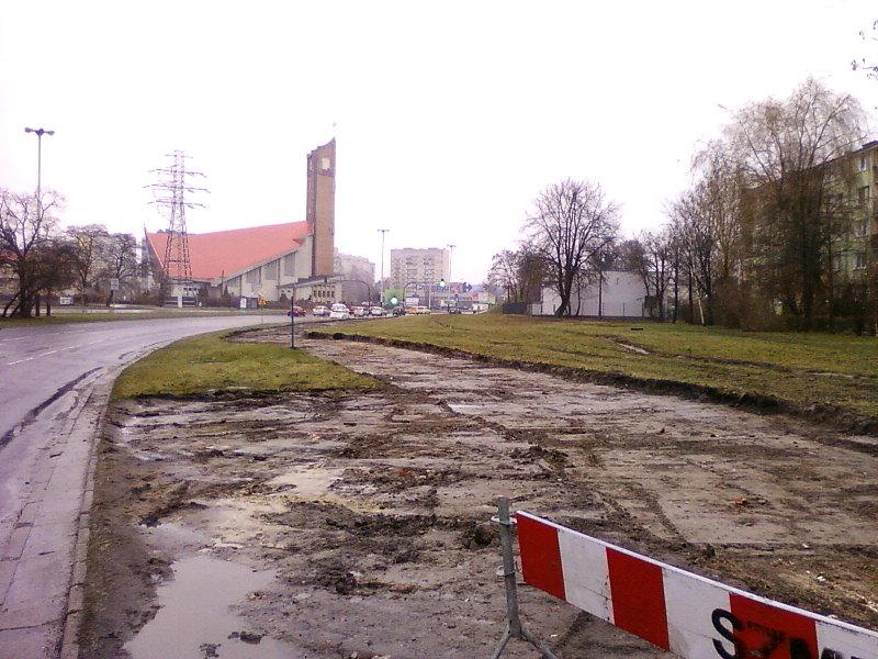 Budowa DDR wzdłuż Bandurskiego