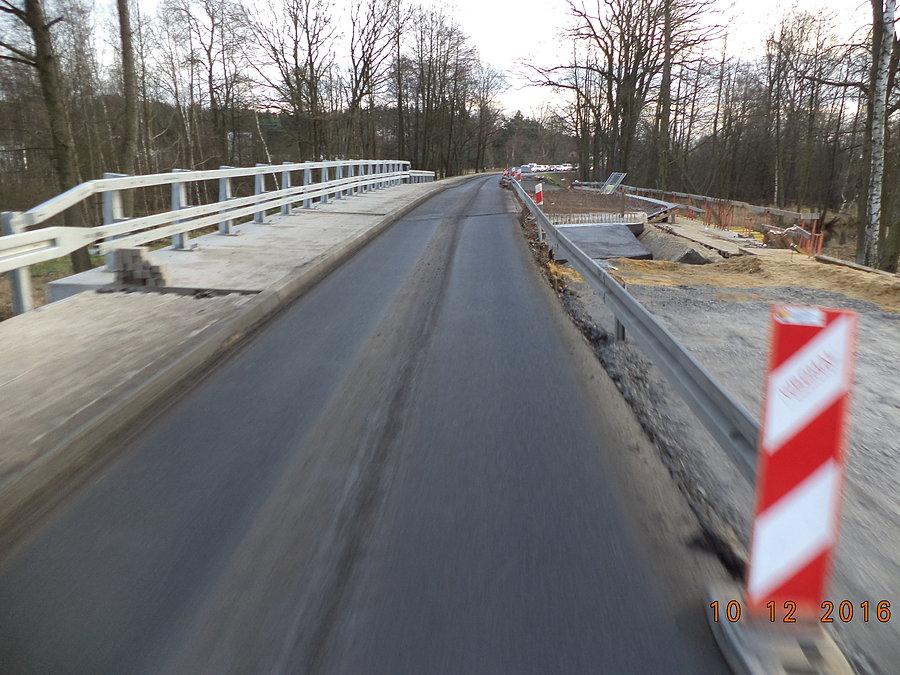 DW 296 pod Iłową wciąż w remoncie