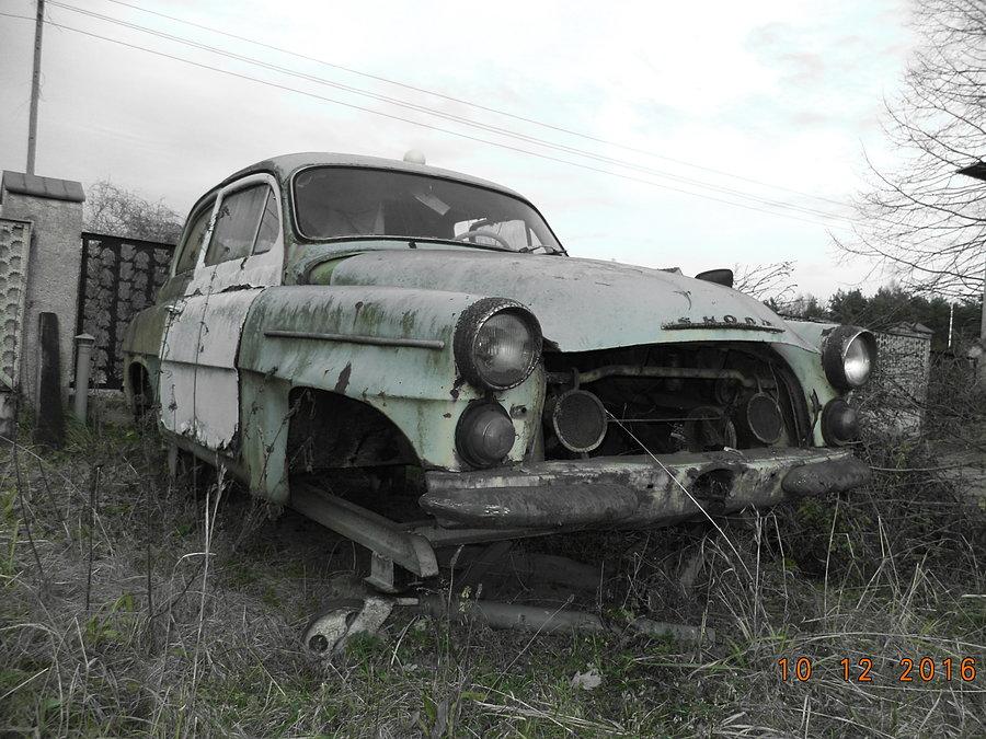 Ciekawy wrak Skody Octavii (1959-1971)