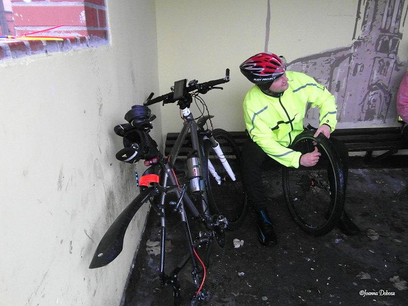 Awaria roweru Michała po raz drugi
