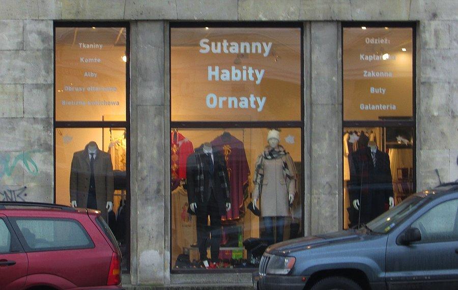 Sklep z bielizną kielichową