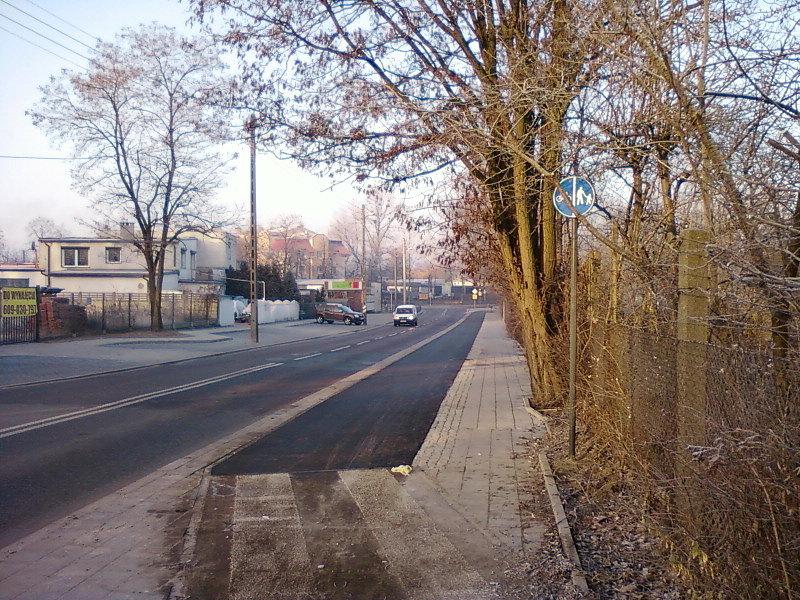 DDR wzdłuż ul. Solec