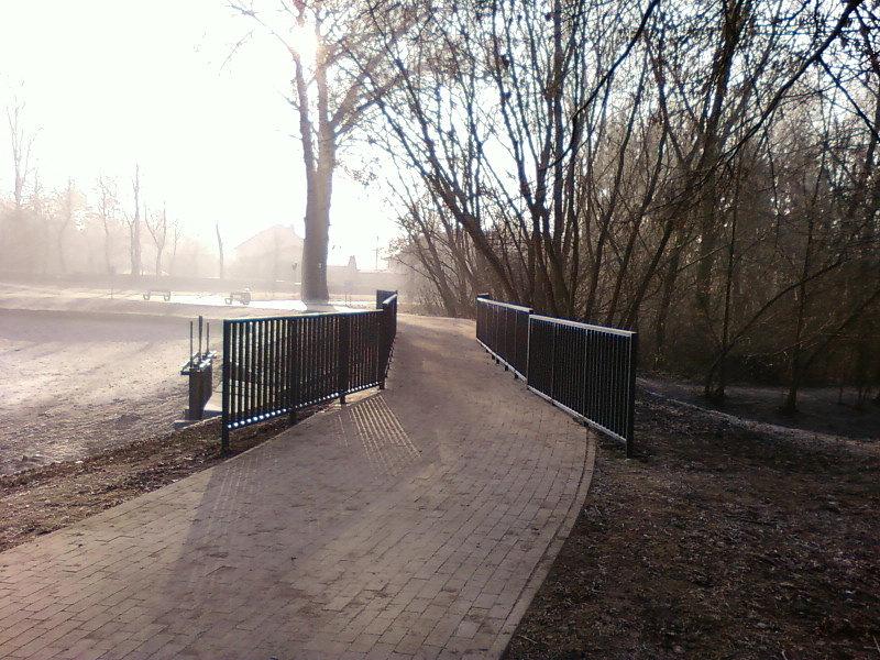 Nowe barierki na Młynku