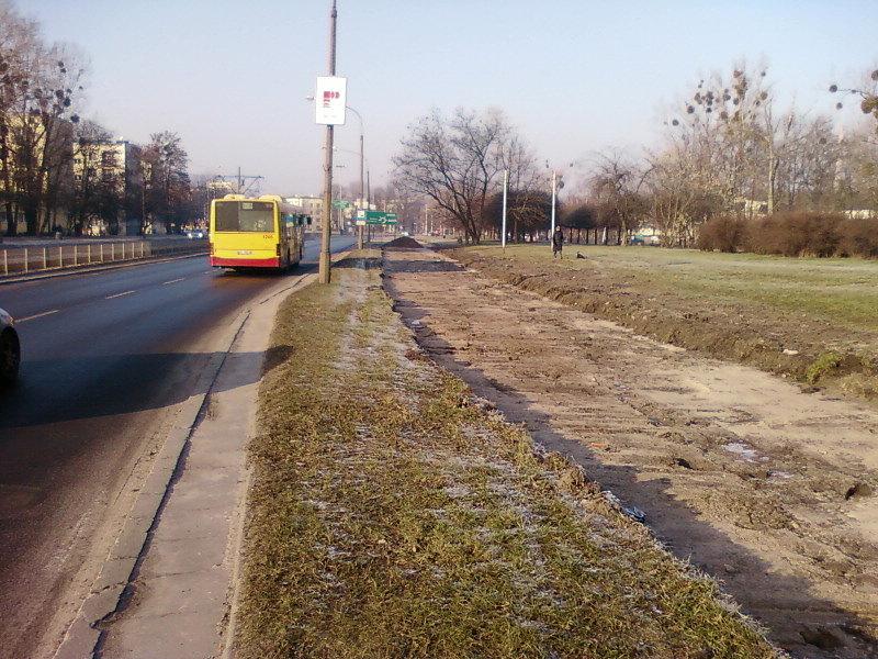 Budowa DDR wzdłuż Paderewskiego