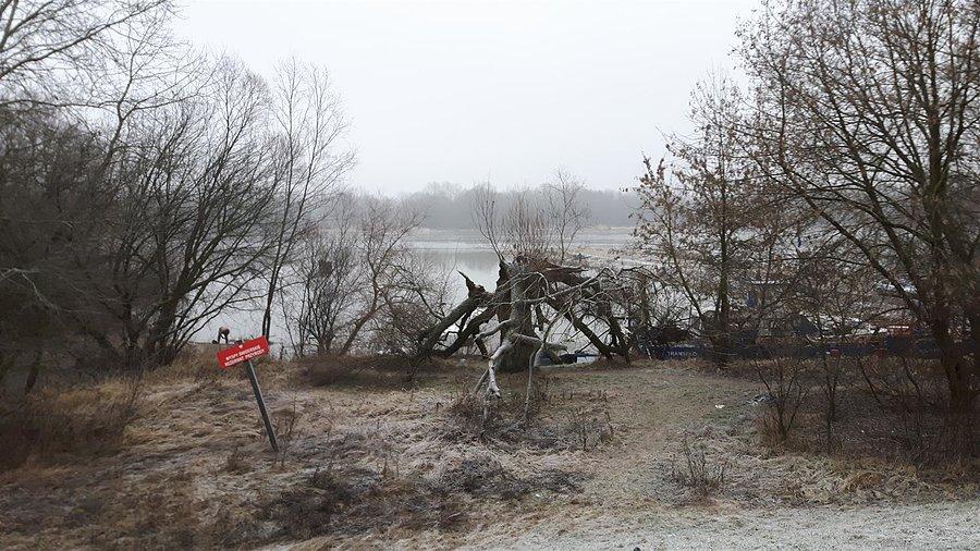 Widok na przeprawę w Gassach
