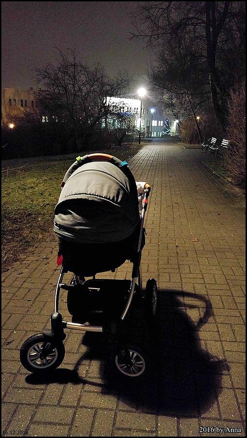Widok wieczorny an przychodnię.... Za często tu jesteśmy!