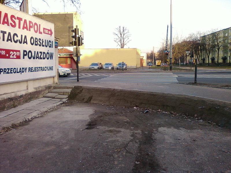 Zakończenie ul. Naftowej