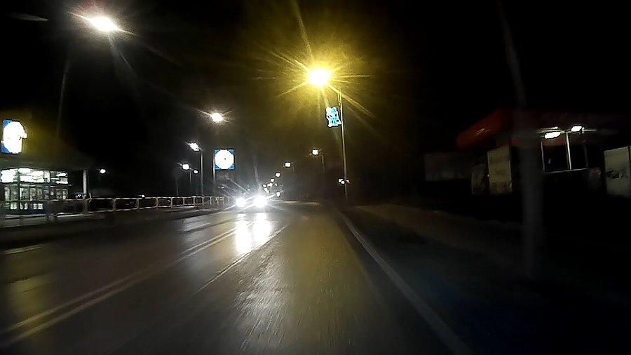 Korci by podjechać na myjnię, ale ta temperatura... a do domu jeszcze 16 km