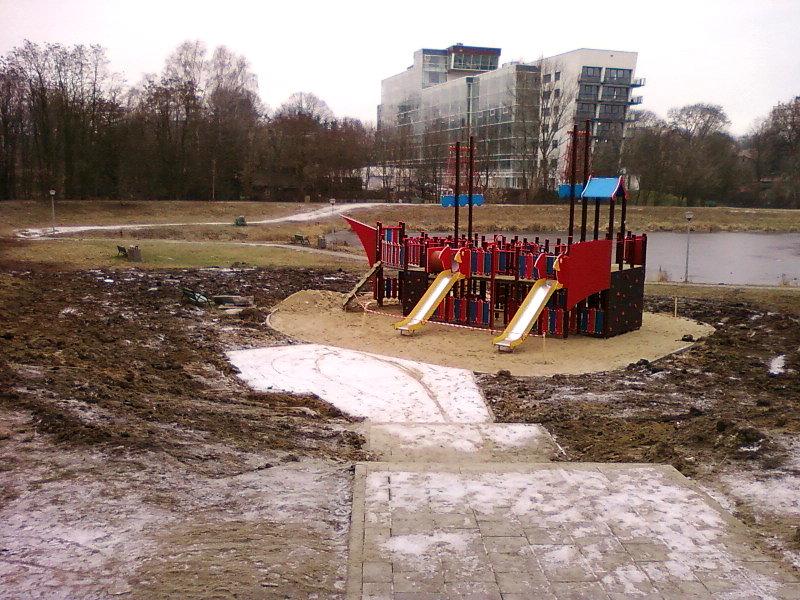Plac zabaw nad Sokołówką