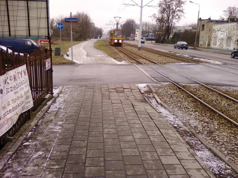Uszkodzenia CPR wzdłuż Zgierskiej