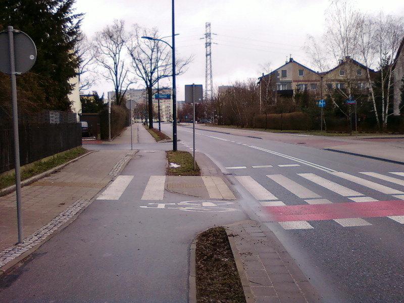 DDR wzdłuż Rojnej