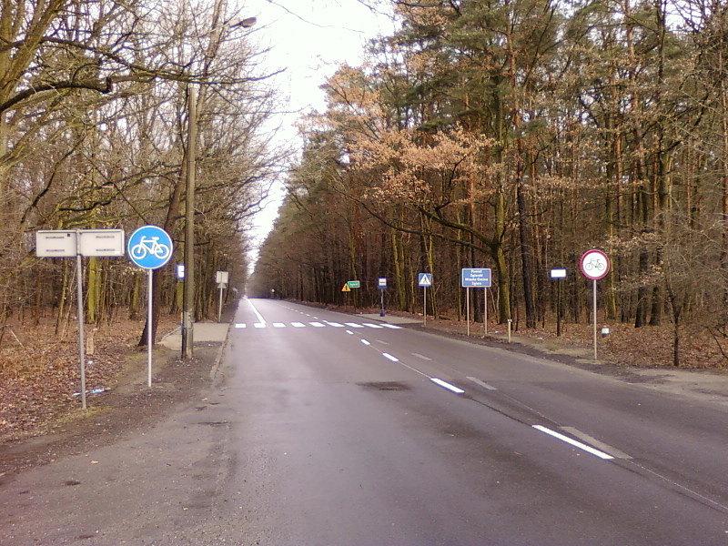 Początek dziwotworu rowerowego