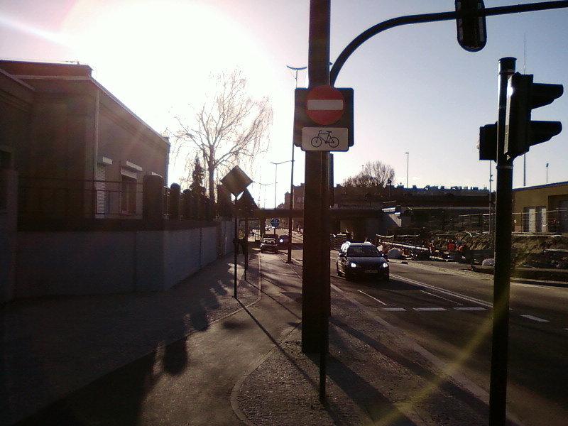 Jednokierunkowa DDR na Tramwajowej