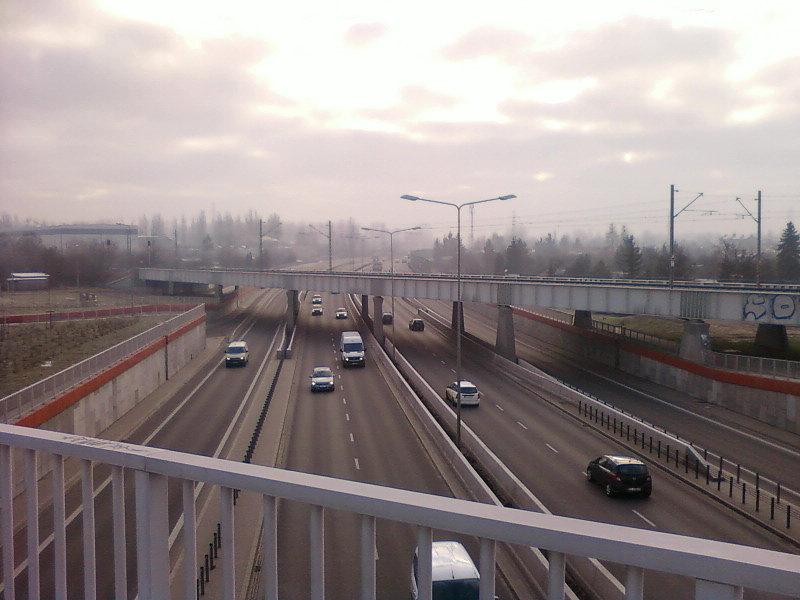 Trasa Bartoszewskiego - widok na południe