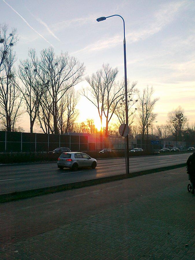 Już słoneczko na zachodzie