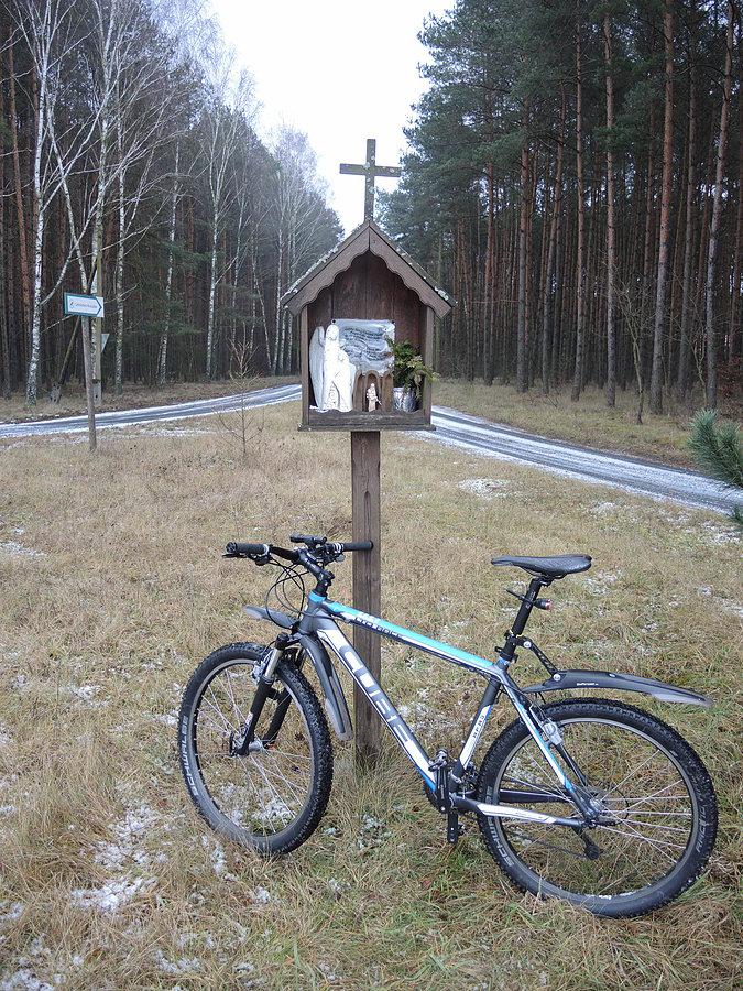 Przydrożna kapliczka w Kruteczku