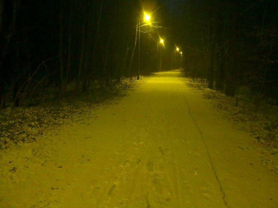 Zimowo i biało na D3S