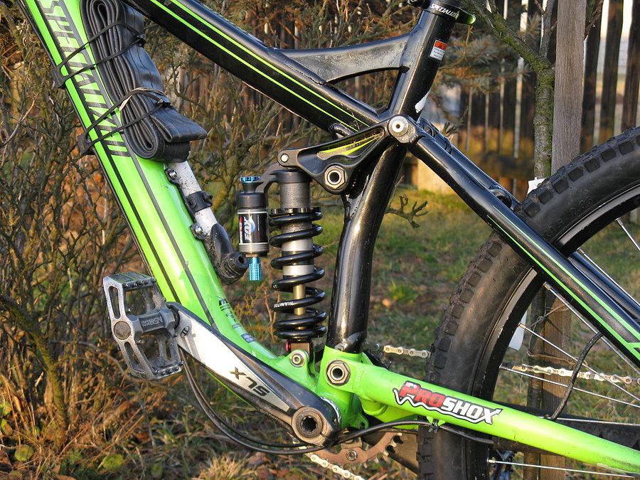 Sprężynowy DHX w moim Specu