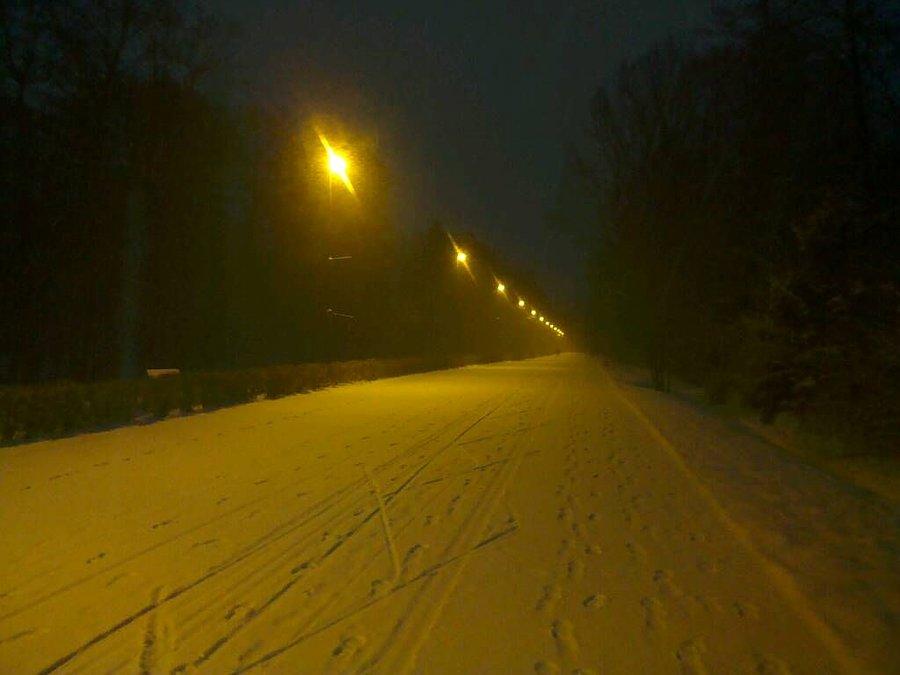 Śnieżna autostrada