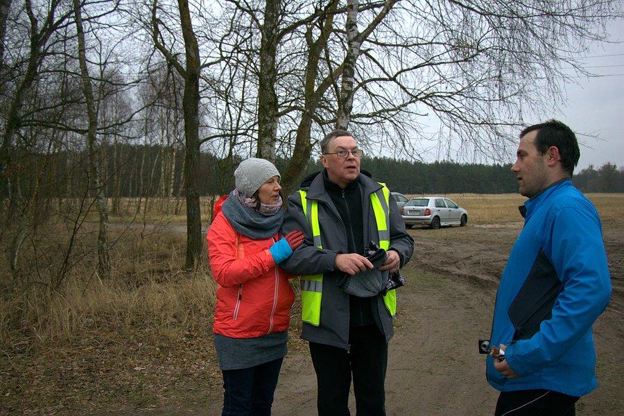 Maciek z Bożenką którzy dołączyli do nas na rajd