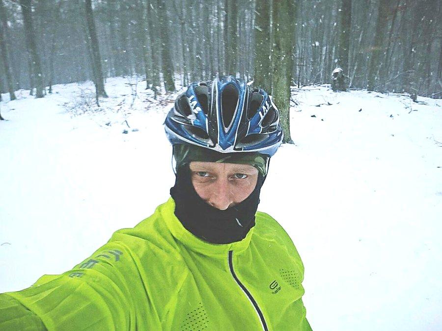 Śniegowe selfie