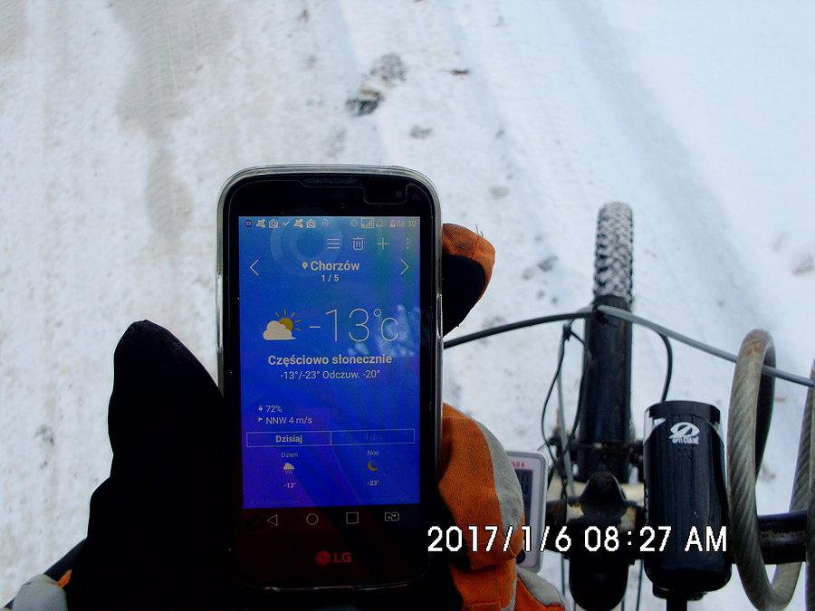 - 13 stopni