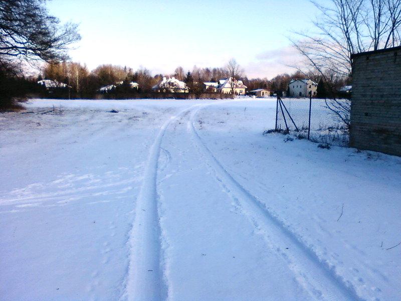 Ślad przez pole