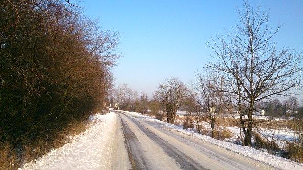 Ślisko było