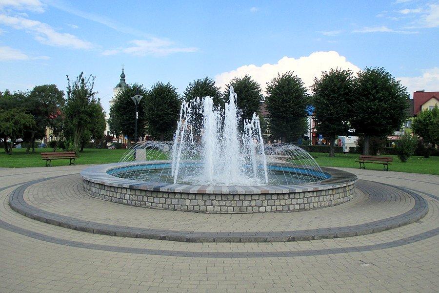 Fontanna w Siemiatyczach