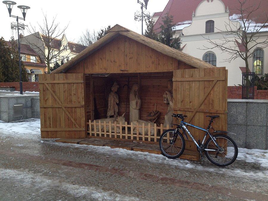 Szopka na rynku w Czarnkowie