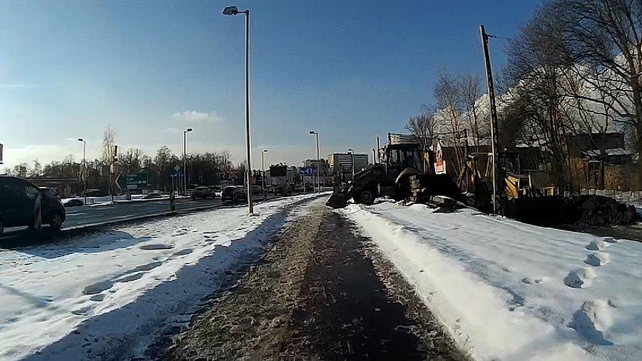 W Pobliżu Wesołego Miasteczka trwają prace przy torowisku