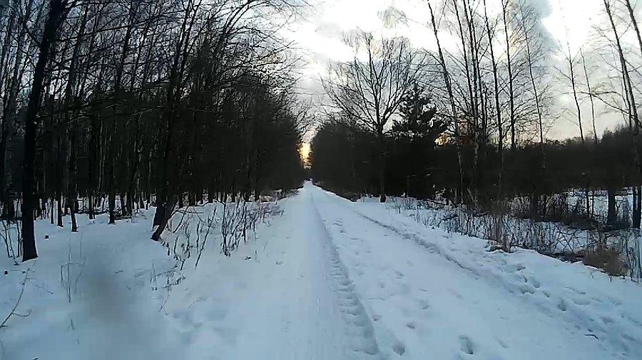 Normalnie leci się tutaj po 30-40 km/h... dzisiaj ledwie 12