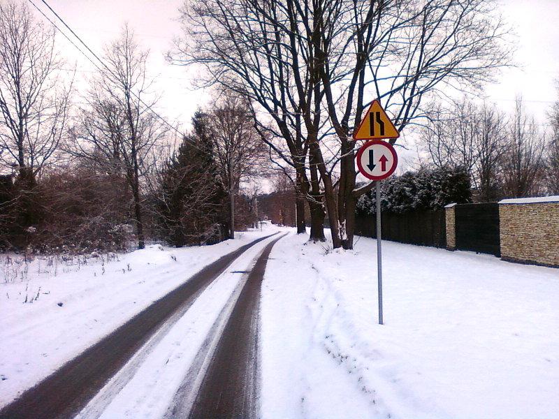 Zwężenie na Kujawskiej