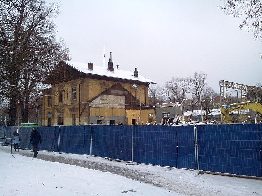 Demolka na PKP