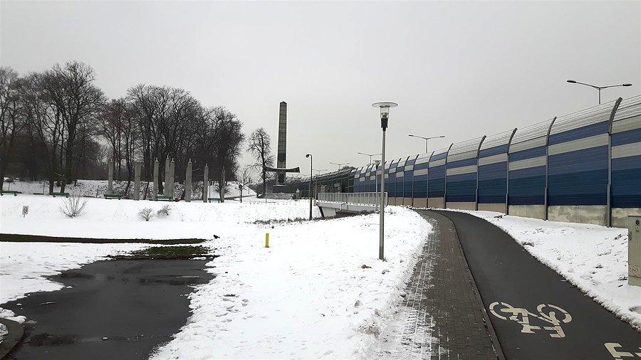 Doskonale utrzymana droga rowerowa