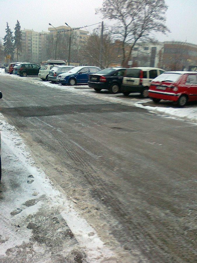 Jezdnie dziś śliskie