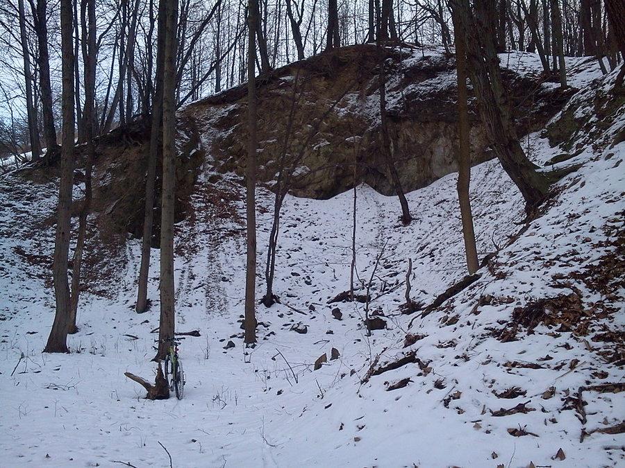 Przy skałkach "Sikorka"