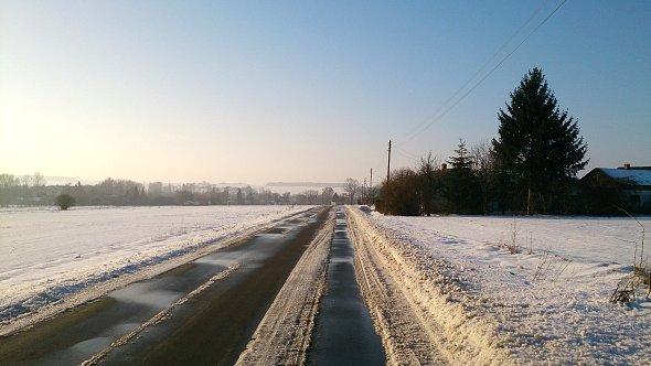 Lokalne drogi już czarne