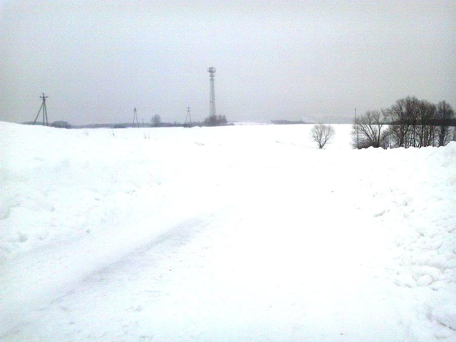 Okolica Pstrągowej, tak odśnieżone drogi to ja lubię