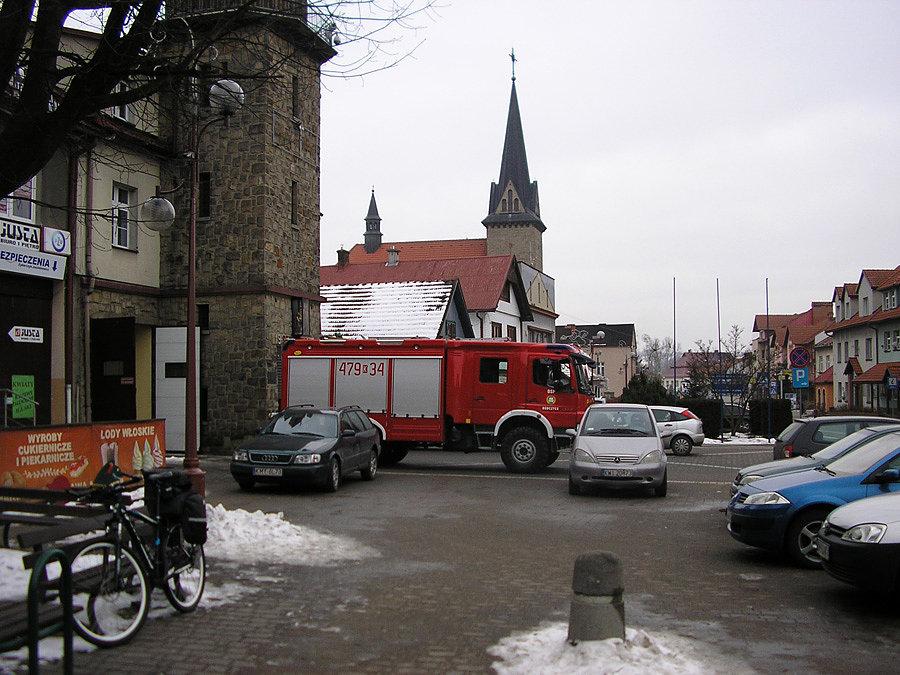 W Dobczycach. Niezły sprzęt jak na OSP