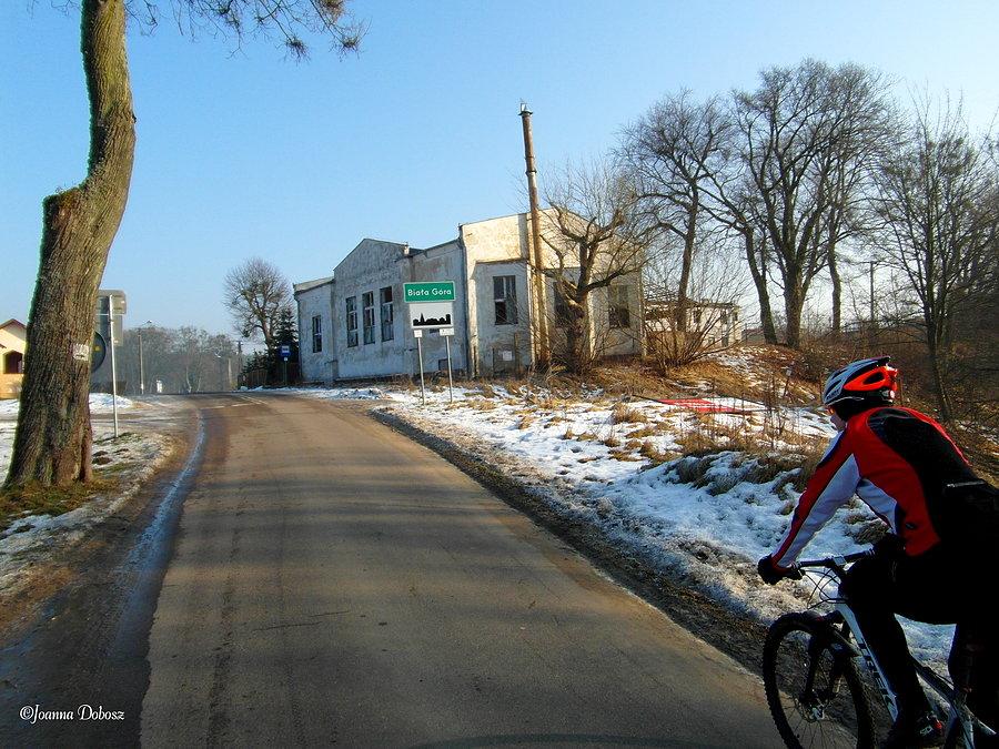 Dojechaliśmy do centrum Białej Góry