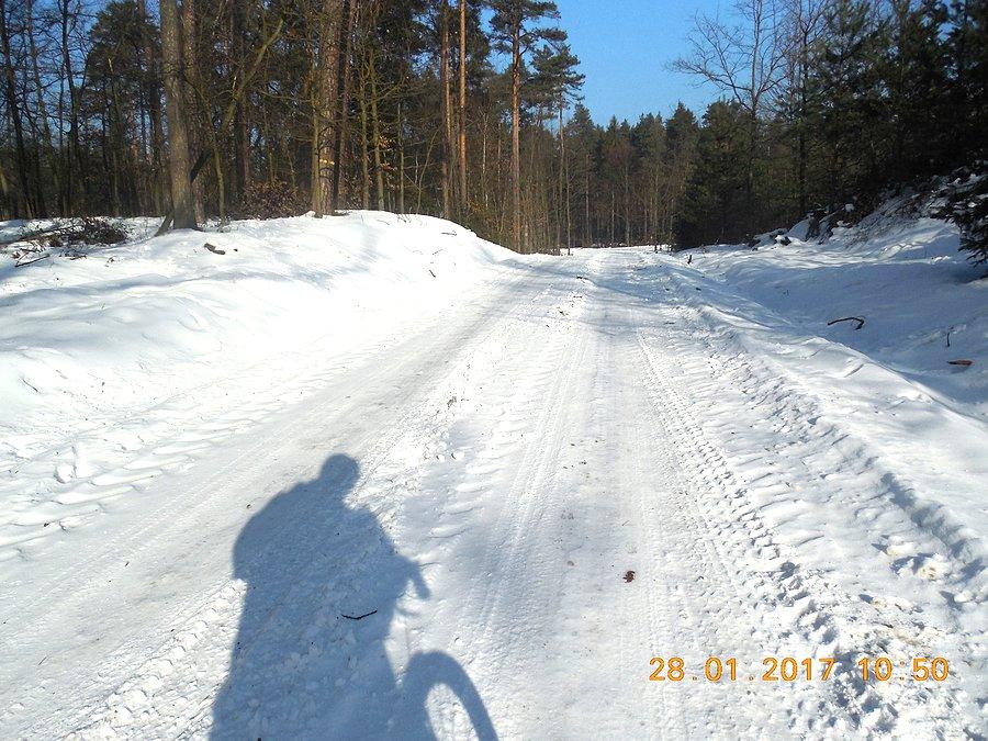 I o to chodziło - piękna biała zima