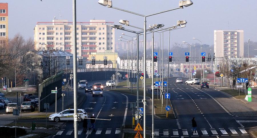 Druga strona ulicy Przyjaciół Żołnierza