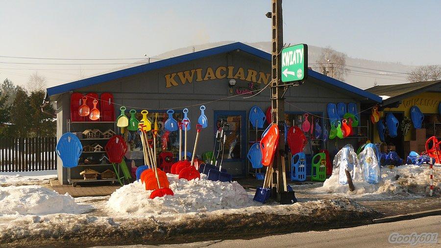Zawsze można na chwilę wysiąść i kupić kwiaty ;)