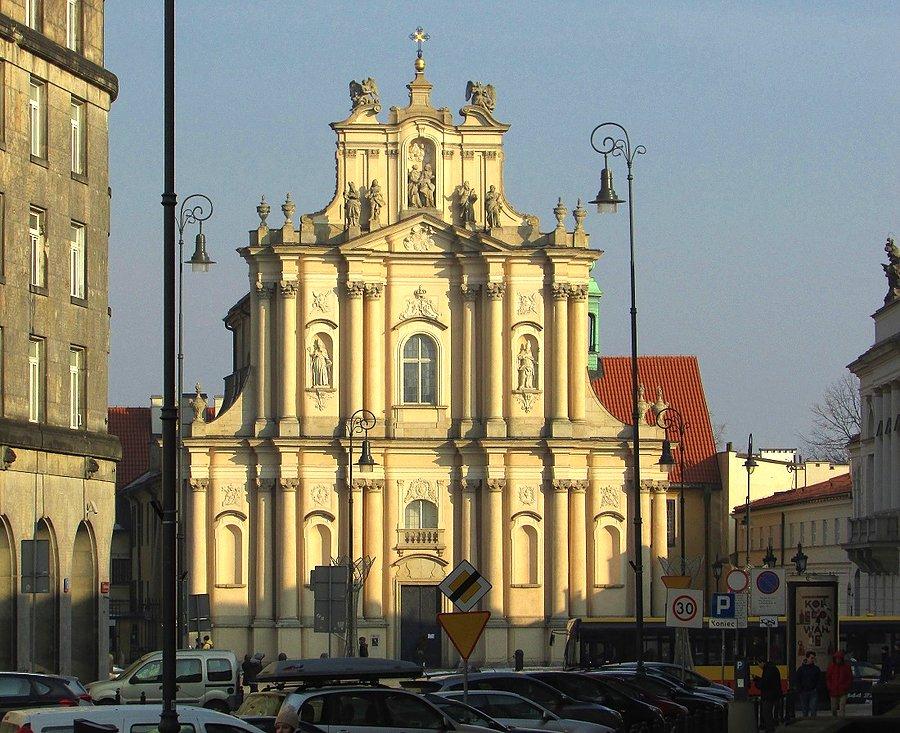 Kościół Wizytek z pl. Piłsudskiego