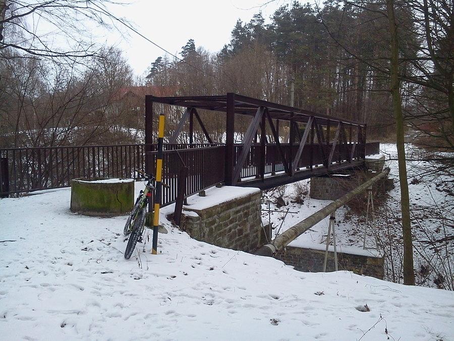 Mostek nad Bańską drogą