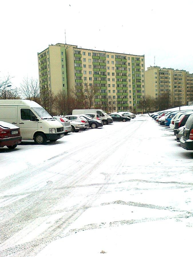 Drogi na osiedlu równo zasypane