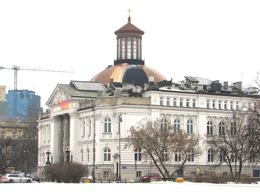 Gmach Zachęty z pl. Piłsudskiego